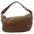 Diorissimo Dior Brown Peace and Love Leather Shoulder Bag Pony-style calfskin  ref.310203