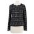 Chanel 7,2Veste en tweed noir K$  ref.310287