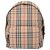Burberry Vintage Check Nylon Backpack for Men Brown Polyamide  ref.310360