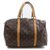 Louis Vuitton Monograma saco souple 35 Bolsa de Boston Cuero  ref.310494