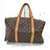 Louis Vuitton Monograma saco souple 35 Bolsa Boston Speedy Cuero  ref.310500