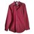 Balmain Shirts Dark red Cotton  ref.310557