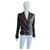 Balmain Leather Jacket Black  ref.310575
