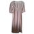 Maje Dresses Beige Silk  ref.310621