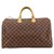 Louis Vuitton Ultra rare 1 or 1 Centenaire Damier Ebene Speedy 40 Bag Leather  ref.310649