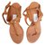 Lanvin p sandals 35 New condition Light brown Leather  ref.310676