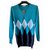 Ballantynes Sweaters Black Blue Wool  ref.310714