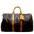 Louis Vuitton Keepall 45 Castaño Lienzo  ref.310858