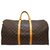 Louis Vuitton Keepall 50 Marrom Lona  ref.310861