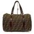Fendi handbag Brown Cloth  ref.311028