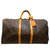 Louis Vuitton Keepall 55 Brown Cloth  ref.311039