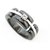NEW CHANEL ULTRA MM RING WHITE GOLD BLACK CERAMIC AND DIAMOND GOLD RING Silvery  ref.311200
