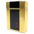 LIGHTER ST DUPONT GOLD PLATE CHINESE LACQUER CHINESE SYMBOLS GOLD LACQUER LIGHTER Golden Gold-plated  ref.311209