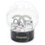 NEW CHANEL SNOW BALL CC LOGO GLASS SHOPPING BAG + NEW SNOW BALL BOX  ref.311245