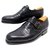 NEW JM WESTON SHOES 531 6E 40 BLACK CROCODILE LEATHER LOAFERS Exotic leather  ref.311277