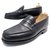 FABRICAÇÃO DE SAPATOS JM WESTON LOAFERS 180 7.5D 41.5 Sapatos de couro preto  ref.311300