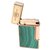 NEW LIGHTER ST DUPONT TALISMAN IN GREEN MALACHITE ROSE GOLD LIMITED EDITION Pink gold  ref.311422