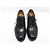 NUOVE SCARPE LOUIS VUITTON VOLTAIRE 7 IT 42 FR DERBY PELLE NERA + SCATOLA Nero - vista 6