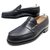 JM WESTON LOAFERS 180 7D 41 BLACK LEATHER LOAFERS SHOES  ref.311706