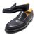 JM WESTON LOAFERS 180 9C 43 IN BLACK LEATHER + SHOES  ref.311710