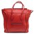Céline CELINE LUGGAGE MEDIUM HANDBAG IN RED SEED LEATHER LEATHER HAND BAG  ref.311761