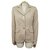 Hermès NOVO TAMANHO DE CASACO DE CONDUÇÃO HERMES 38 M COTTON BEIGE HORSE JACKET Bege Algodão  ref.311874