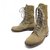 CHANEL ANKLE BOOTS G29132 37.5 LEATHER POULAIN PONY HAIR BOOTS SHOES Brown Pony-style calfskin  ref.312035