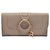 See by Chloé Hana Wallet in Motty Grey Leather  ref.312153
