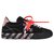 Off White Sneakers basse vulcanizzate nere e rosa Nero Pelle  ref.312156