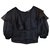 Chanel SS Raro 2020 blusa top de seda Preto  ref.312199