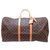 Louis Vuitton Keepall 60 Brown Cloth  ref.312211