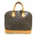 Louis Vuitton Alma Brown Cloth  ref.312258