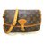 Louis Vuitton Sologne Brown Cloth  ref.312279