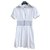 Chanel La pausa 2019 Vestido de cruzeiro Branco Algodão  ref.312354