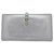 Chanel wallet Silvery Leather  ref.312365