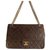 Chanel Classic Flap Brown Leather  ref.312402