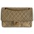 Chanel Classic Flap Bege Couro  ref.312446