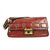 Louis Vuitton Cerise Rouge Monogram Empreinte Cuir My Deer Rebble Rubel Bag Bordeaux  ref.312528