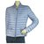 Moncler Coats, Outerwear Light blue Polyester Polyamide  ref.312546