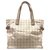 Sac cabas Chanel Synthétique Beige  ref.312592