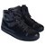 Acne Sneakers Black Leather  ref.312641