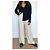 Hermès Pantalones, polainas Blanco - vista 7