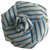 Chanel Broches et broches Tissu Blanc Bleu  ref.312648