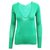 Dkny Green V-neck Sweater Wool  ref.312777