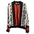 Pier Antonio Gaspari Cazadora de viscosa estampada Multicolor