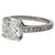 inconnue Bague solitaire diamant 2,02 carats en platine.  ref.313330