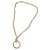 Chanel Vintage lange Halskette 1995 Gold hardware Metall  ref.313615