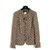 Chanel 14C PARIS DALLAS TWEED JACKET FR38/40 Preto Cru Caramelo  ref.313663