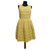 Needle & Thread Dresses Yellow Cotton  ref.313836