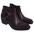 Maje Boots Brown Leather  ref.313847